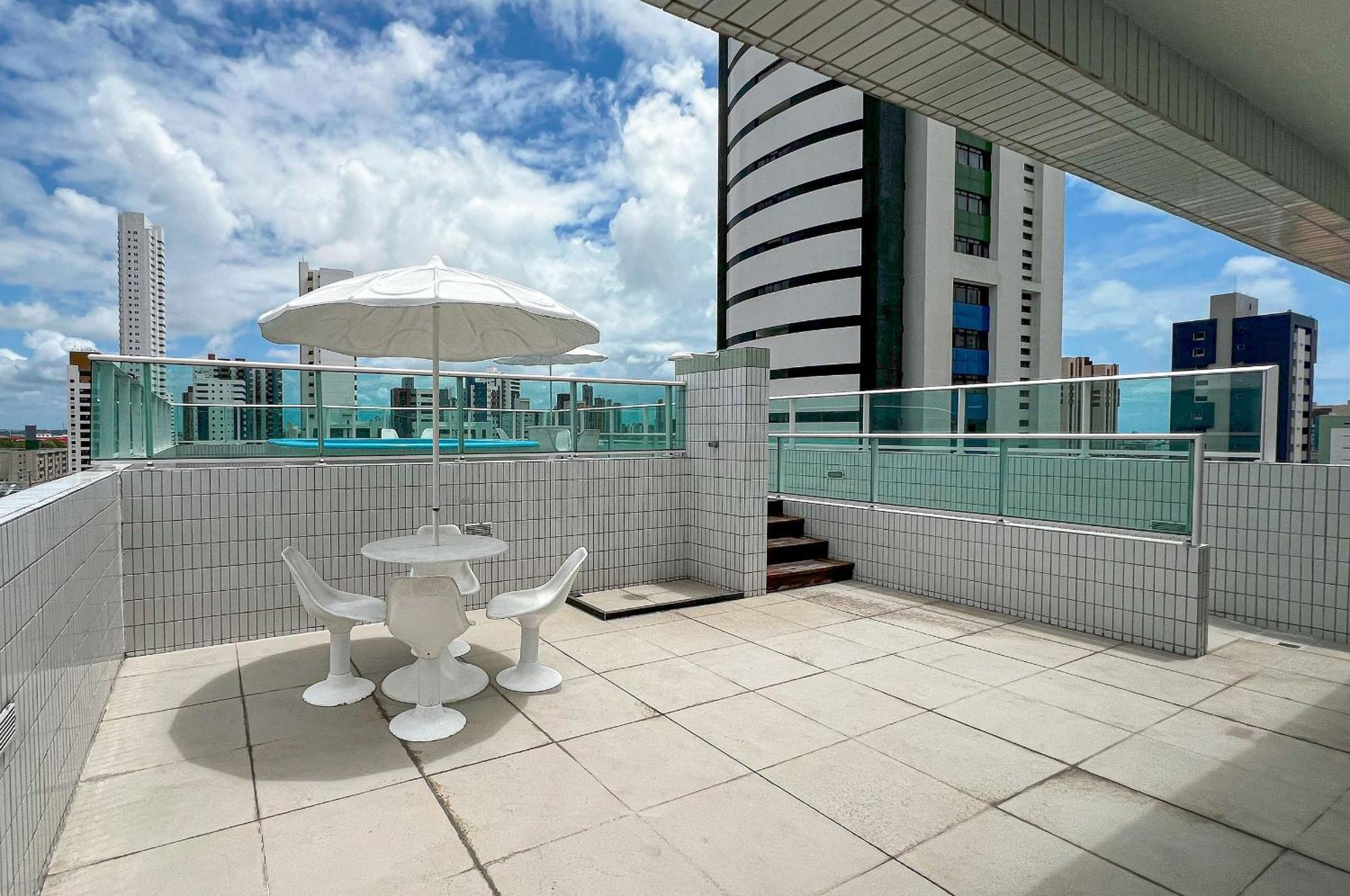 Apartamento Flat Ao Lado Do Manaira Shopping 3 Pessoas *